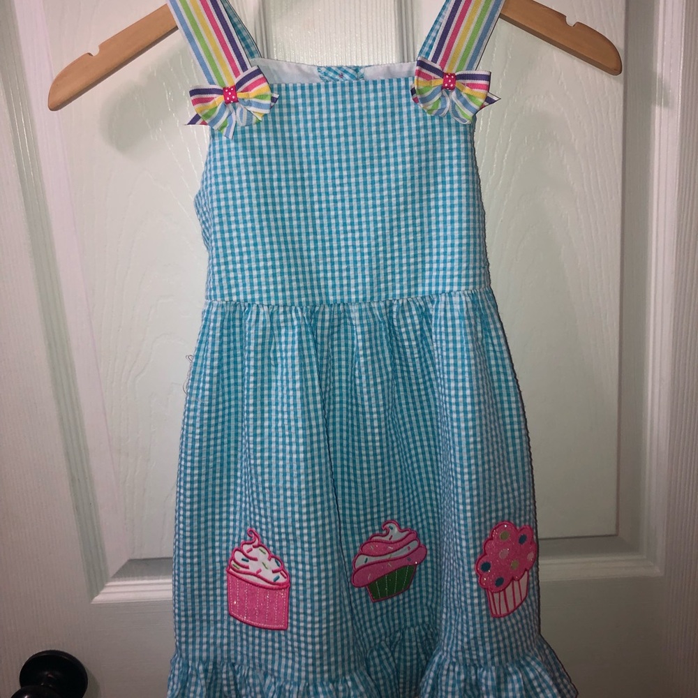 Girls 6 dress and romper bundle